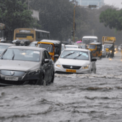 Heavy rainfall causes waterlogging in several parts of Chennai