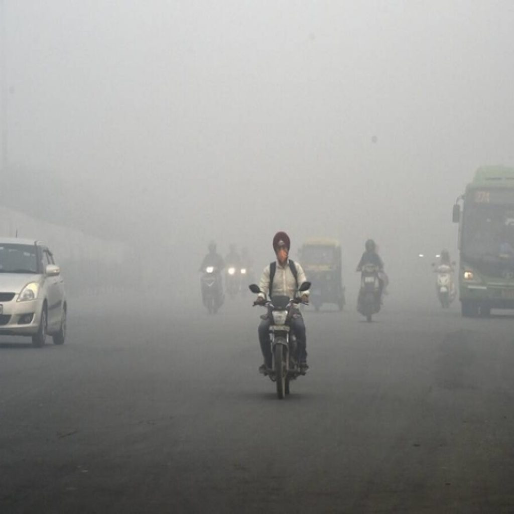 Air pollution in Delhi, India