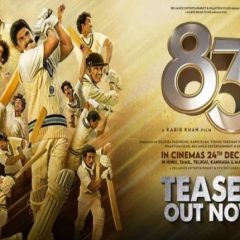 '83' First Official Teaser Out Now