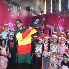 Ranveer Singh's Christmas Celebration With Kids From Save The Children Foundation