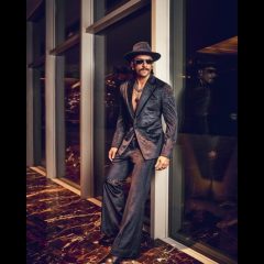 Ranveer Singh's Dapper Look In A Black Suit