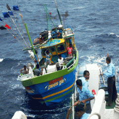 TN fishermen on strike demanding release of 68 fishermen held by Sri Lankan Navy