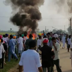 Lakhimpur Kheri incident: Cong holds protest outside UP Assembly, demands resignation of MoS Teni