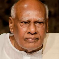 Former CM of unified Andhra Pradesh K Rosaiah passes away