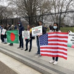 Bangladesh community in Washington DC protests for recognition of 1971 genocide