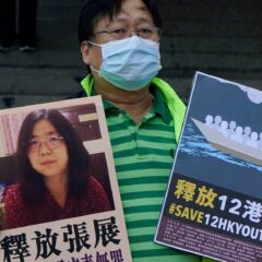 Reporters Without Borders urges China to release ailing Chinese COVID-19 journalist Zhang Zhan