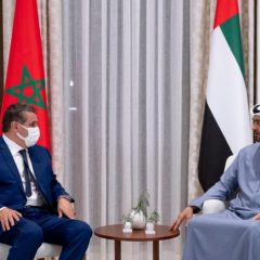 Mohamed bin Zayed receives Prime Minister of Morocco