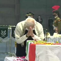 PM Modi visits Palam Airbase, pays respects to CDS General Rawat, others who died in chopper crash