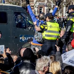 Amsterdam police arrest 30 people at anti-lockdown demonstration