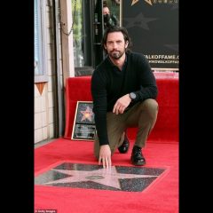 Milo Ventimiglia Honoured With Star On The Hollywood Walk Of Fame