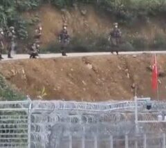 Chinese soldiers threw stones at Vietnamese at border fence, Ha Giang province - Reports