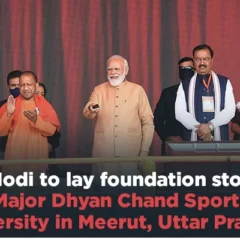 PM Narendra Modi to lay foundation stone of Major Dhyan Chand Sports University in Meerut