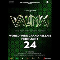 Ajith Kumar's 'Valimai' To Release On February 24, 2022