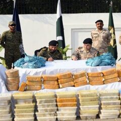 Pakistan: Drugs worth USD 1.4 billion seized from vacant plot in Karachi