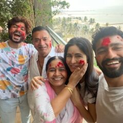 Katrina Kaif Shares Pics From Her First Holi With Vicky Kaushal & His Family After Wedding