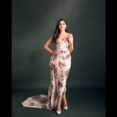 Nora Fatehi Exudes Elegance In Strapless Figure-Hugging Dress