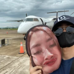 Philippines Man Goes On Vacation With Wife's Face Pillow