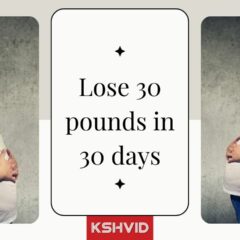 Lose 30 pounds in 30 days | Five effective ways of weight loss