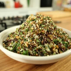 Almond & Cauliflower Rice Salad Recipe