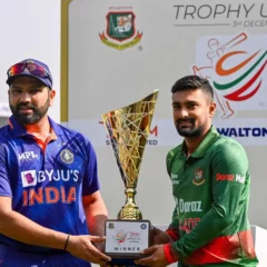 Bangladesh defeat India by one wicket in nail-bitter in 1st ODI