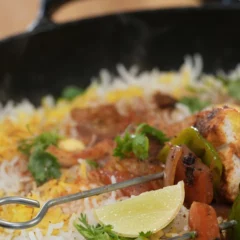 Chicken Tikka Tawa Pulao Recipe