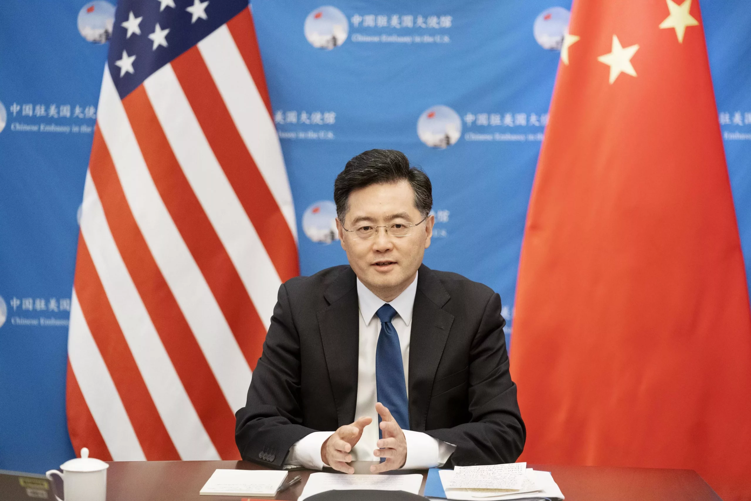China's US envoy Qin Gang appointed as as new foreign minister