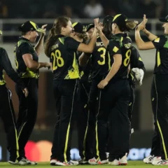 Comprehensive Australian Women's team defeat India by 54 runs in 5th T20I, win series 4-1