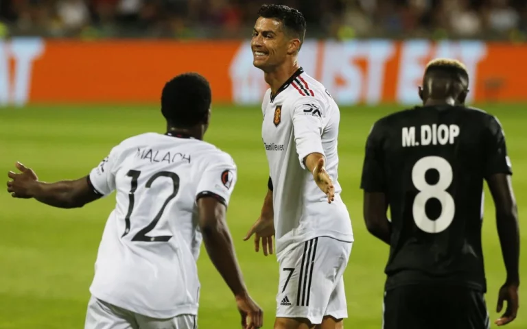 Cristiano Ronaldo scores on Manchester United return to defeat Sheriff Tiraspol 3-0