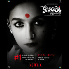 Alia Bhatt's 'Gangubai Kathiawadi' Becomes Top Non-English Film On Netflix