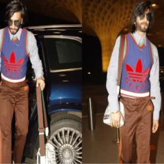 Ranveer Singh Makes A Stylish Appearance At The Airport