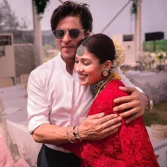 Shah Rukh Khan Hugs Nayanthara In An Unseen Wedding Pic Shared By Vignesh Shivan