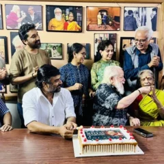 R Madhavan Celebrates 'Rocketry: The Nambi Effect' Success At Nambi Narayanan's House