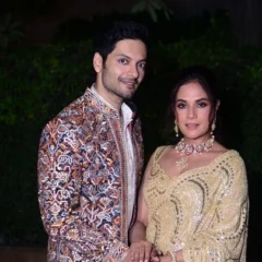 Ali Fazal, Richa Chadha Looks Elegant At Their Pre-Wedding Cocktail Party