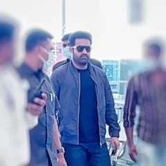 Jr NTR Leaves For Japan Premiere Of ‘RRR’ With His Sons