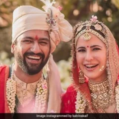Vicky Kaushal Drops Adorable Pictures With Wife Katrina Kaif On First Wedding Anniversary