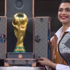 Deepika Padukone Wears A Unique Statement Leather Jacket While Unveiling FIFA World Cup Trophy