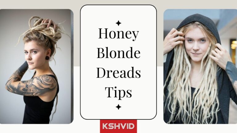 Honey Blonde Dreads Tips - 5 Steps for Bleaching Locs