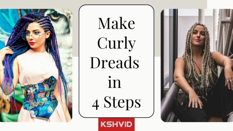 How to Make Curly Dreads in 4 Easy Steps