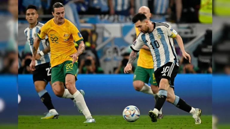 Lionel Messi and Julián Álvarez guide Argentina to 2-1 victory over Australia