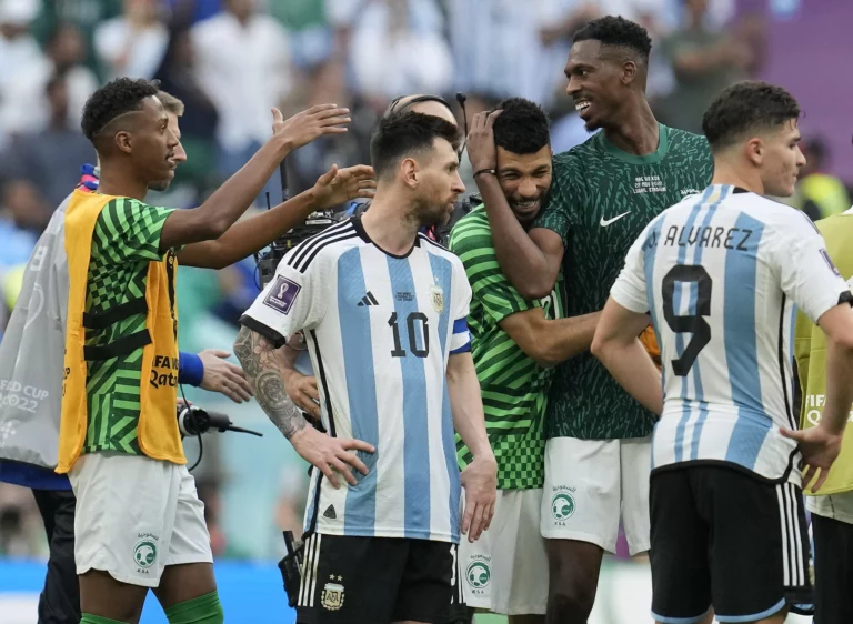 Saudi Arabia defeat Argentina 2-1 in World Cup matchup
