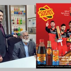 Sosyo Hajoori Beverages Announces Partnership with Royal Challengers Bangalore