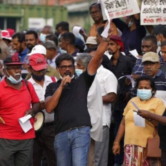 Sri Lanka's trade unions hold nationwide strike, daily life gets disrupted