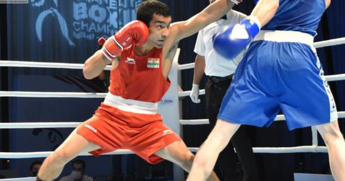 Sumit advances to 75 kg category semifinal, guarantees seventh medal for India at Asian Boxing Championships 2022