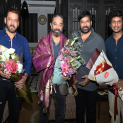 Kamal Haasan, Salman Khan Meets Mega Star Chiranjeevi At His Residence