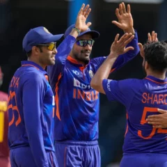 Rohit Sharma hails team's performance after win over WI in 1st T20I