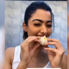 Rashmika Mandanna Tastes Modak For The First Time Ever In Her Life