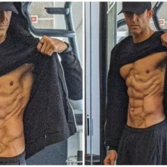 Hrithik Roshan Drops Pics Of His 8-Pack Abs Amid Filming For 'Fighter'