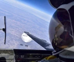 Pentagon releases selfie taken by US U-2 pilot showing Chinese spy balloon in air