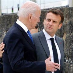 Biden congratulates France's Macron on re-election