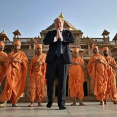 UK Prime Minister visits Akshardham Temple in Gandhinagar